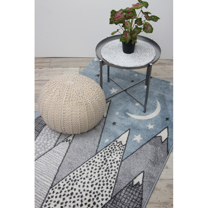 Dywan Kiddy D657A BLUE 100x150cm Dywan Kiddy D657A BLUE 100x150cm