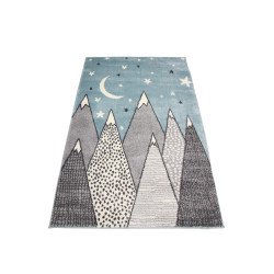 Dywan Kiddy D657A BLUE 100x150cm Dywan Kiddy D657A BLUE 100x150cm