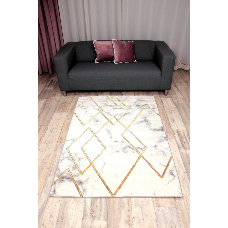 Dywan Diamond  K4421G GOLD/GOLD 133x190cm