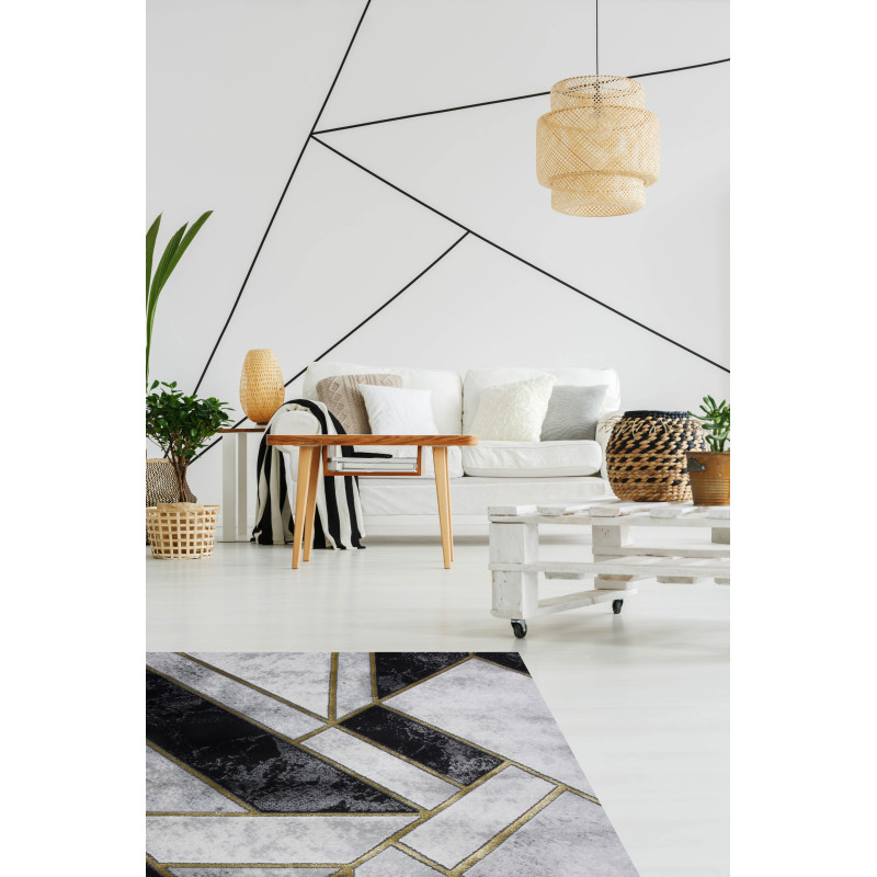 Dywan Diamond  K4423G GOLD/GOLD 133x190cm