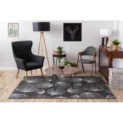 Dywan HEOS 78545 antracyt / niebieski PIÓRA 190x270cm Dywan HEOS 78545 antracyt / niebieski PIÓRA 190x270cm