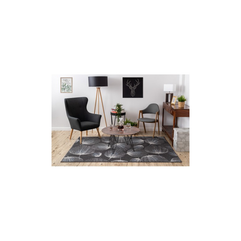 Dywan HEOS 78545 antracyt / niebieski PIÓRA 190x270cm Dywan HEOS 78545 antracyt / niebieski PIÓRA 190x270cm