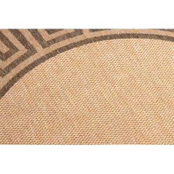 DYWAN SZNURKOWY SIZAL FLOORLUX KOŁO 20014 Grecki mais / coffeee koło 200cm