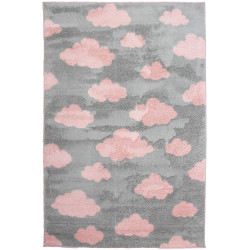 Dywan SLIM 6917 GREY/PINK 120x160cm