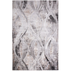 Dywan Maya PR739 GREY BLACK 160x230cm