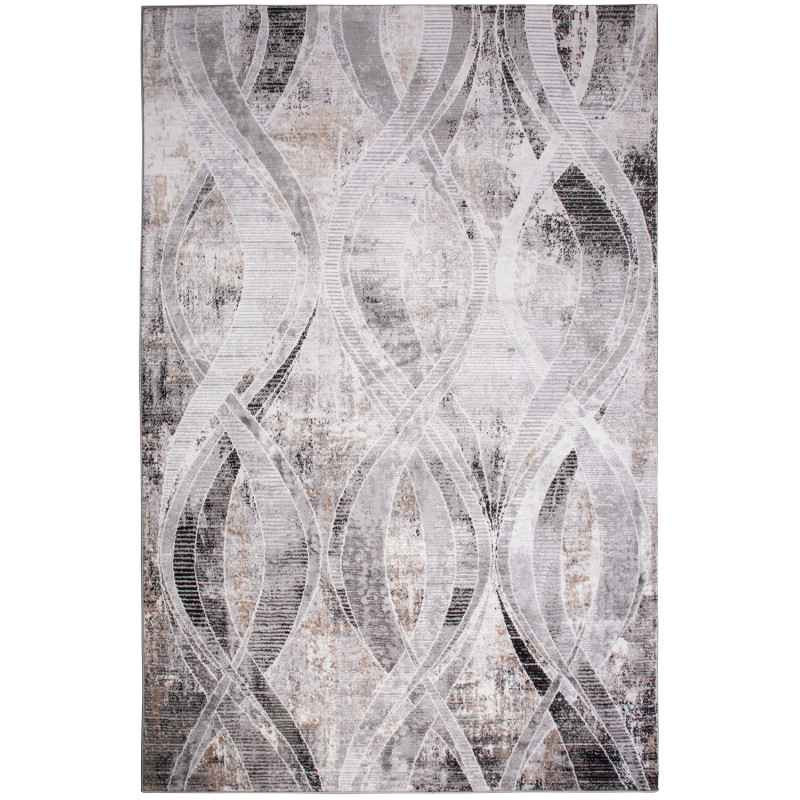 Dywan Maya PR739 GREY BLACK 160x230cm Dywan Maya PR739 GREY BLACK 160x230cm