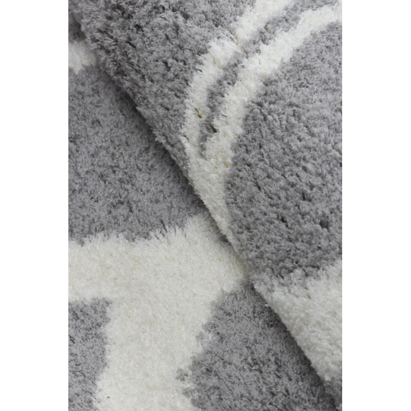 Dywan SLIM 6923 GREY/WHITE 133x190cm Dywan SLIM 6923 GREY/WHITE 133x190cm