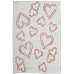 Dywan SLIM 6923 WHITE/PINK 120x160cm