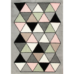 Dywan SLIM 8025 L.GREY / MULTI 200x270cm