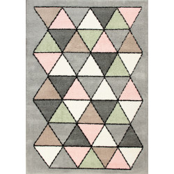 Dywan SLIM 8026 L.GREY/MULTI 120x160cm