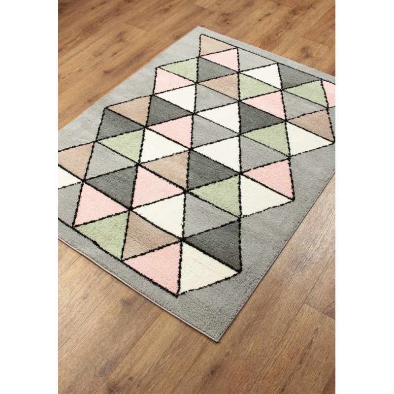 Dywan SLIM 8026 L.GREY/MULTI 120x160cm Dywan SLIM 8026 L.GREY/MULTI 120x160cm