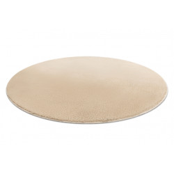 Dywan LINDO koło beż do prania, antypoślizgowy, Shaggy koło 80cm Dywan LINDO koło beż do prania, antypoślizgowy, Shaggy koło 80cm
