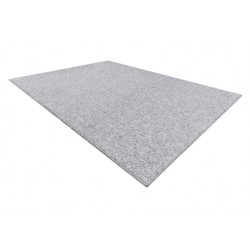 Dywan CASABLANCA WASHABLE 71511070 szary - do prania, melanż, pętelkowy 80x150cm