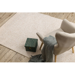 Dywan CASABLANCA WASHABLE 71511056 krem - do prania, melanż, pętelkowy  80x150cm