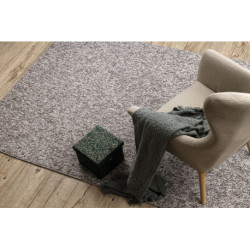 Dywan CASABLANCA WASHABLE 71511080 beż / brązowy - do prania, melanż, pętelkowy  80x150cm