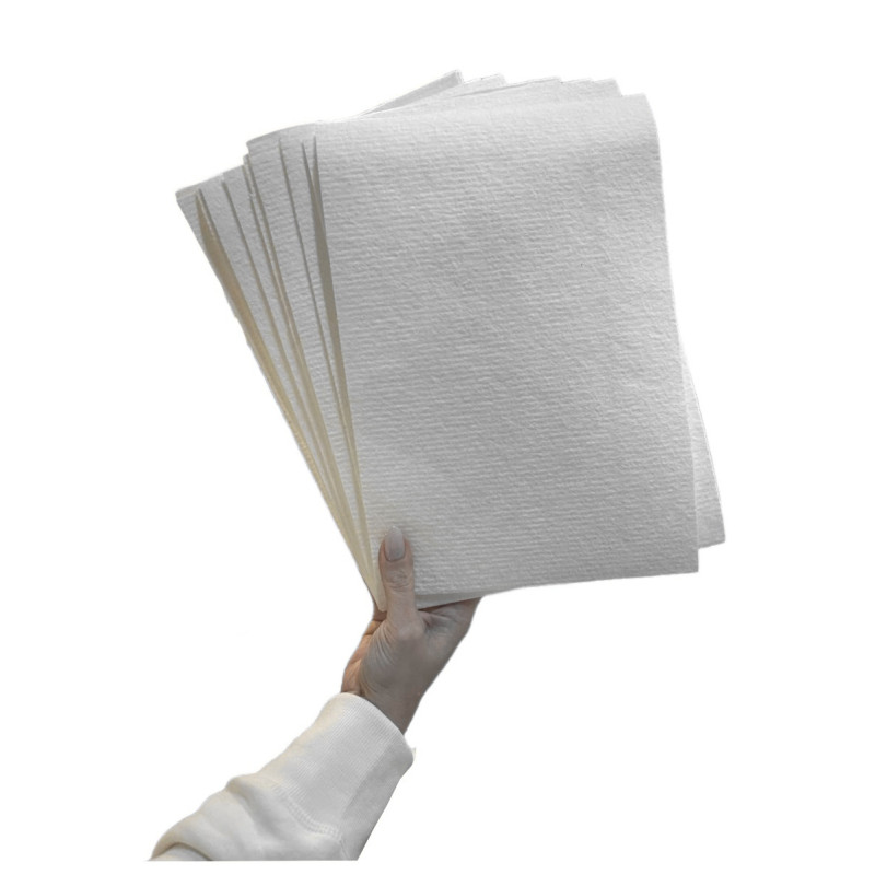 Formatki Filcowe Expo Biały Filc Zestaw 10 sztuk 20x30cm