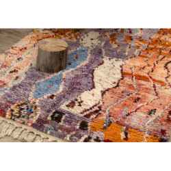 Dywan BERBER BJ1020 Boujaad berberyjski, ręcznie tkany z Maroka, Boho - beż / pomarańczowy 165x260cm Dywan BERBER BJ1020 Boujaad berberyjski, ręcznie tkany z Maroka, Boho - beż / pomarańczowy 165x260cm