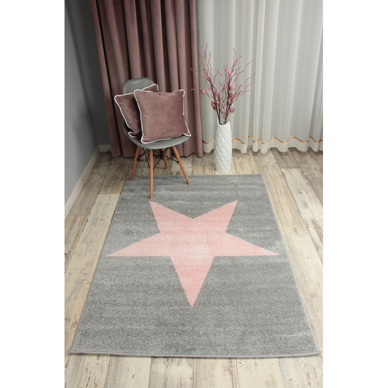 Dywan Kiddy ONESTAR3 PINK 133x190cm Dywan Kiddy ONESTAR3 PINK 133x190cm