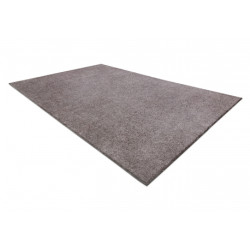 Dywan SANTA FE brąz 42 gładki, jednolity, jednokolorowy 60x150cm