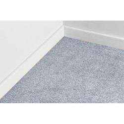 Dywan SANTA FE srebrny 92 gładki, jednolity, jednokolorowy 50x110cm
