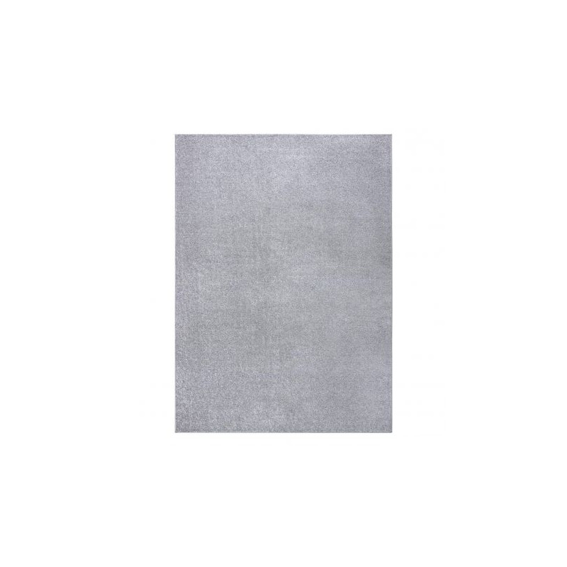 Dywan SANTA FE srebrny 92 gładki, jednolity, jednokolorowy 50x150cm