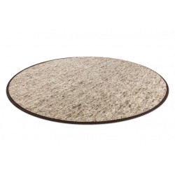 Dywan NEPAL 2100 koło sand, beż - wełniany, dwustronny, naturalny koło 160cm
