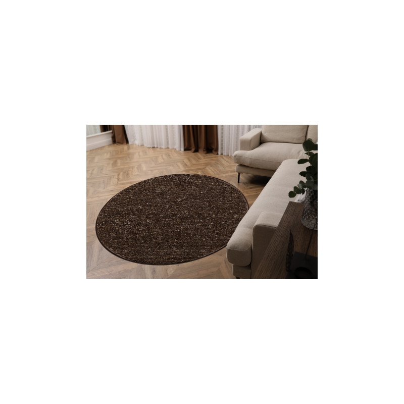 Dywan NEPAL 2100 koło tabac brązowy - wełniany, dwustronny, naturalny koło 120cm Dywan NEPAL 2100 koło tabac brązowy - wełniany, dwustronny, naturalny koło 120cm