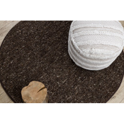Dywan NEPAL 2100 koło tabac brązowy - wełniany, dwustronny, naturalny koło 120cm Dywan NEPAL 2100 koło tabac brązowy - wełniany, dwustronny, naturalny koło 120cm