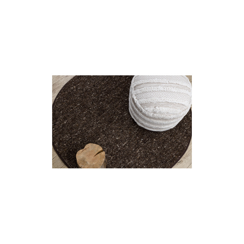 Dywan NEPAL 2100 koło tabac brązowy - wełniany, dwustronny, naturalny koło 160cm Dywan NEPAL 2100 koło tabac brązowy - wełniany, dwustronny, naturalny koło 160cm