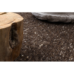 Dywan NEPAL 2100 koło tabac brązowy - wełniany, dwustronny, naturalny koło 160cm Dywan NEPAL 2100 koło tabac brązowy - wełniany, dwustronny, naturalny koło 160cm