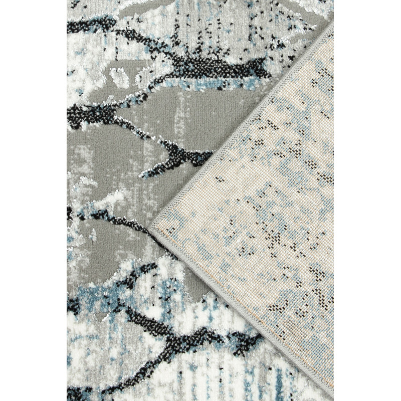 Dywan HOME NP135A GREY/BLUE HERMES 80x150cm