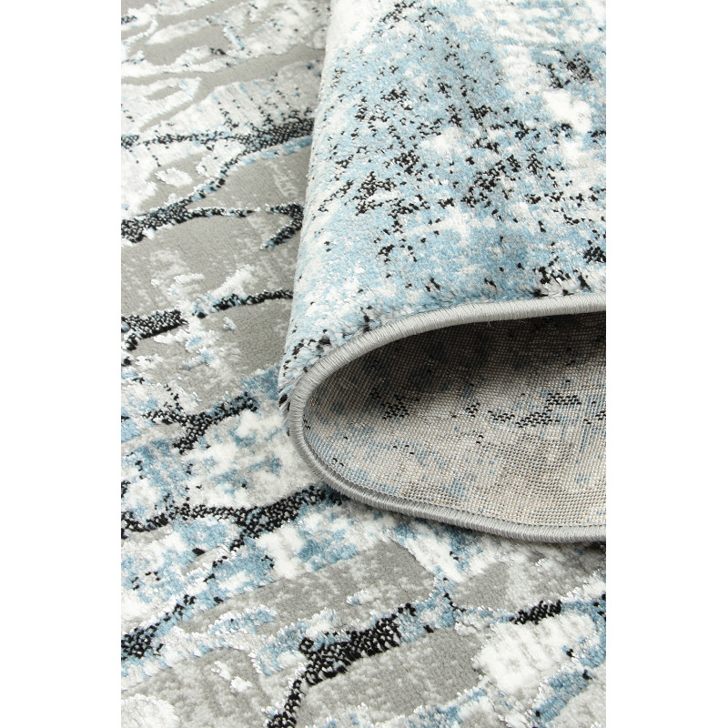 Dywan HOME NP135A GREY/BLUE HERMES 80x150cm