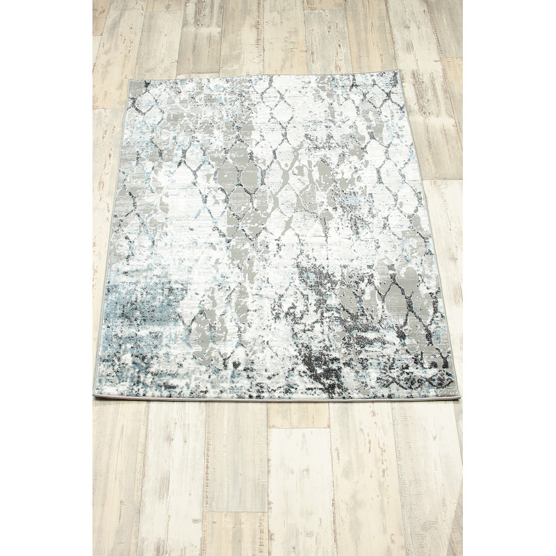 Dywan HOME NP135A GREY/BLUE HERMES 80x150cm