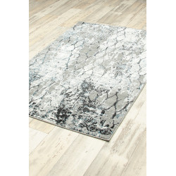 Dywan HOME NP135A GREY/BLUE HERMES 80x150cm