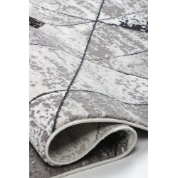 Dywan Tender 23092B BLACK/L.GREY VELVET 200x290cm
