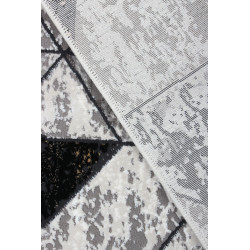 Dywan Tender 23092B BLACK/L.GREY VELVET 200x290cm