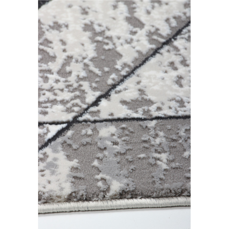 Dywan Tender 23092B BLACK/L.GREY VELVET 200x290cm