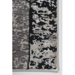 Dywan Tender 23092B BLACK/L.GREY VELVET 200x290cm
