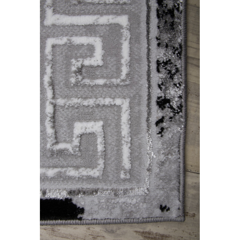 Dywan HOME 350 GREY/BLACK 160x230cm Dywan HOME 350 GREY/BLACK 160x230cm