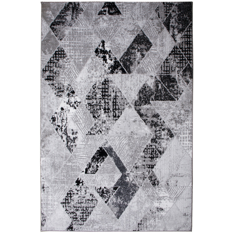 Dywan HOME 383 GREY/BLACK 120x170cm Dywan HOME 383 GREY/BLACK 120x170cm