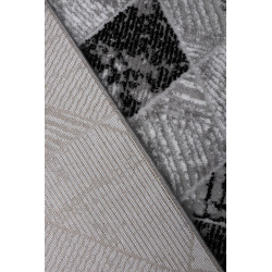 Dywan HOME 383 GREY/BLACK 160x230cm