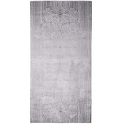 Dywan HOME NP 423 GREY BLACK 133x190cm
