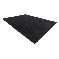 Dywan BUENOS 6649 shaggy jednolity, jednokolorowy czarny 80x150cm Dywan BUENOS 6649 shaggy jednolity, jednokolorowy czarny 80x150cm