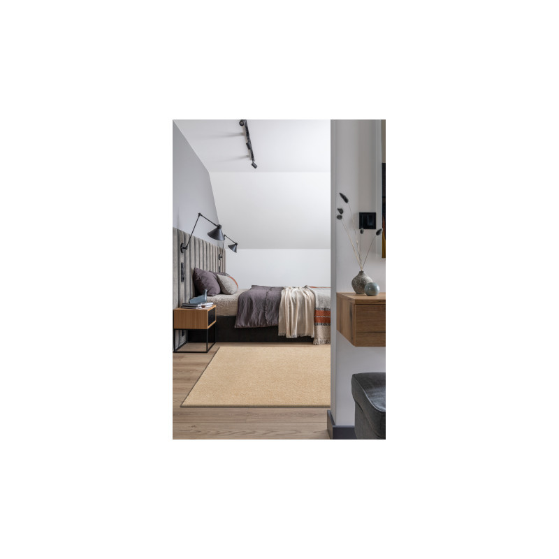 Dywan BUENOS 6652 shaggy jednolity, jednokolorowy krem 180x270cm Dywan BUENOS 6652 shaggy jednolity, jednokolorowy krem 180x270cm