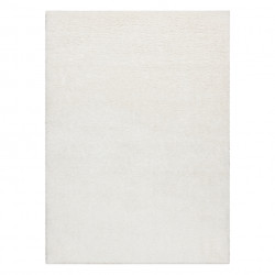 Dywan BUENOS 7001 shaggy jednolity, jednokolorowy biały 160x220cm