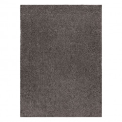 Dywan BUENOS 6646 shaggy jednolity, jednokolorowy szary 80x150cm