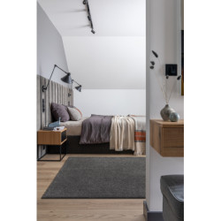 Dywan BUENOS 6646 shaggy jednolity, jednokolorowy szary 180x270cm Dywan BUENOS 6646 shaggy jednolity, jednokolorowy szary 180x270cm