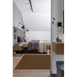 Dywan BUENOS 6650 shaggy jednolity, jednokolorowy beż 180x270cm