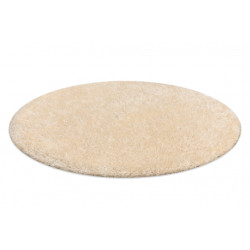 Dywan BUENOS koło 6652 shaggy jednolity, jednokolorowy krem koło 100cm Dywan BUENOS koło 6652 shaggy jednolity, jednokolorowy krem koło 100cm