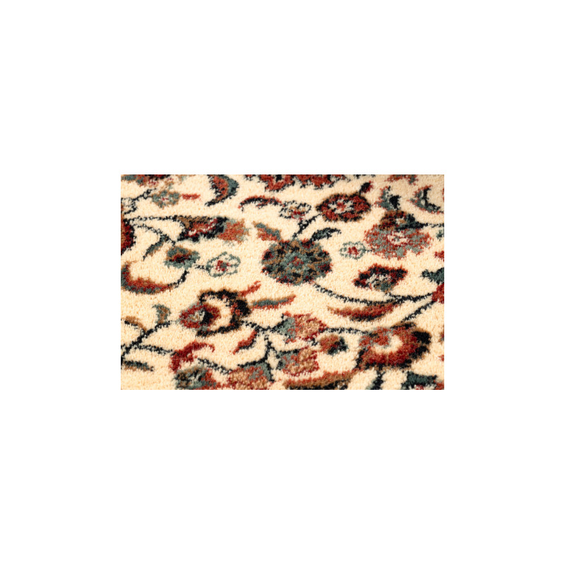 Dywan wełniany KASHQAI 4362 102 koło ornament beż / bordo koło 160cm Dywan wełniany KASHQAI 4362 102 koło ornament beż / bordo koło 160cm